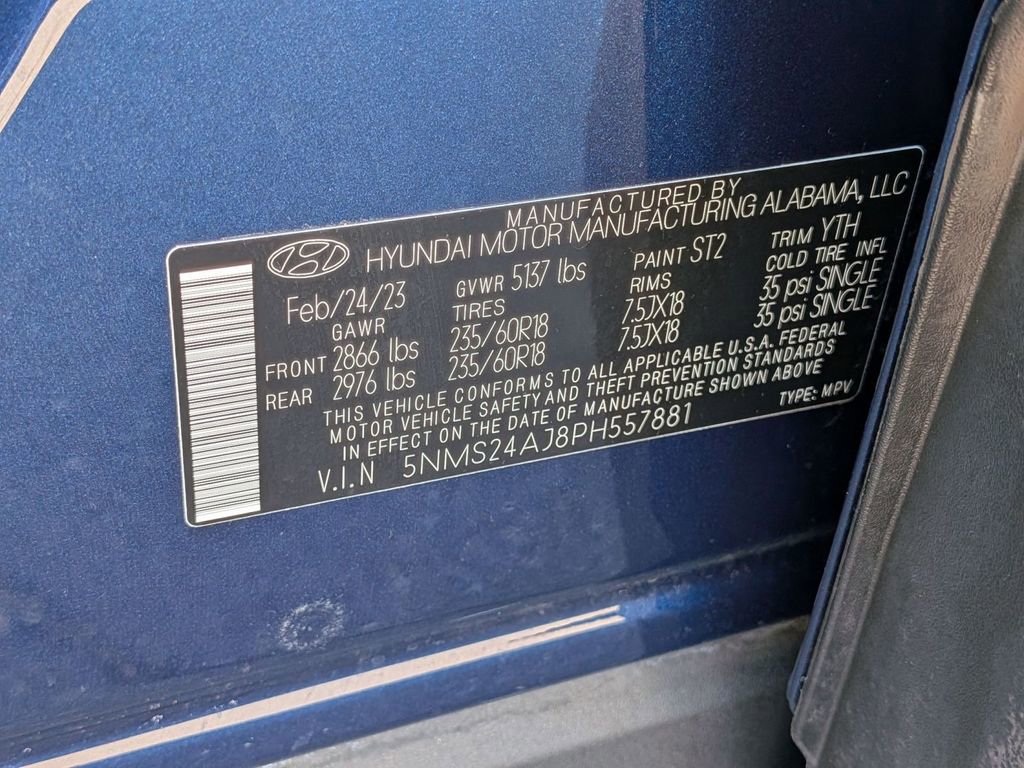 Certified 2023 Hyundai Santa Fe SEL image 31