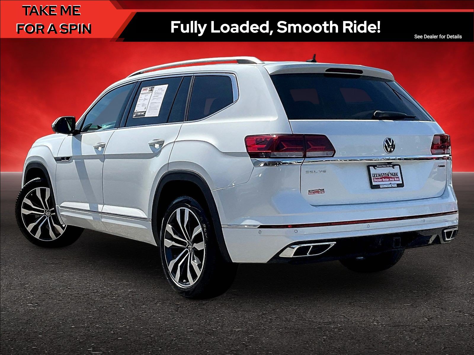 Used 2023 Volkswagen Atlas SEL Premium AWD/4WD image 4