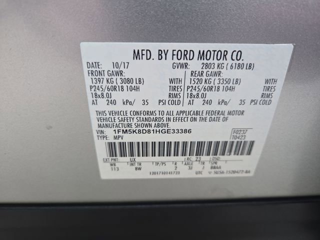 Used 2017 Ford Explorer XLT image 28