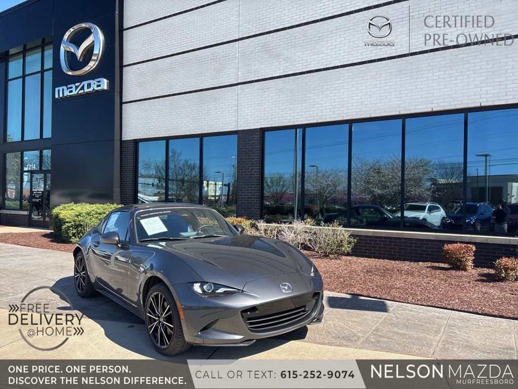 Certified 2024 MAZDA MX-5 Miata RF Grand Touring