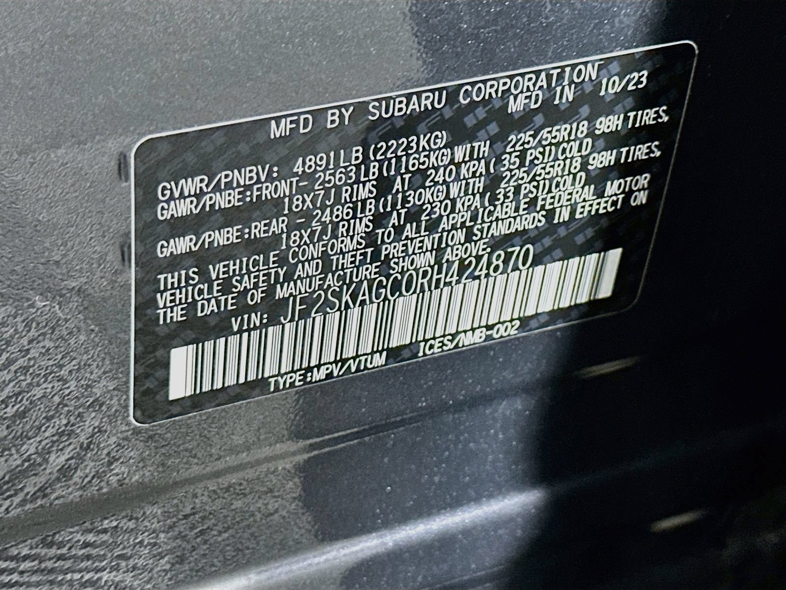 Used 2024 Subaru Forester Sport AWD/4WD image 34