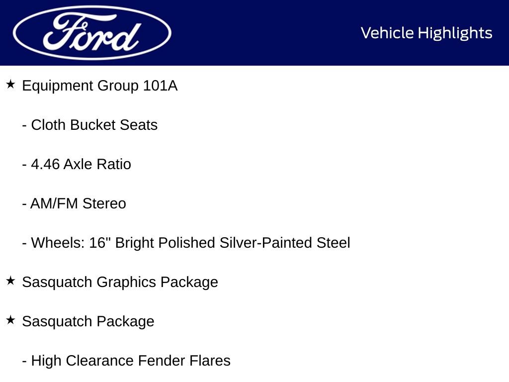New 2026 Ford Bronco 2-Door w/ Sasquatch Package AWD/4WD image 5