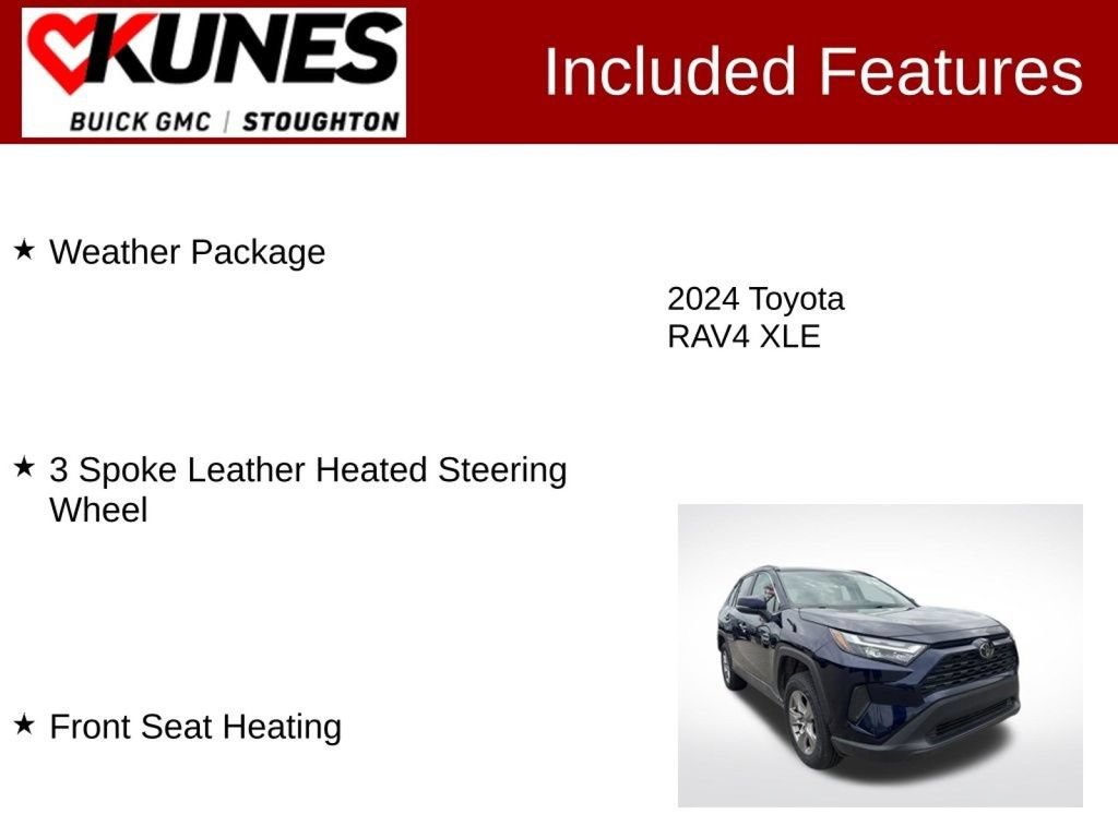 Used 2024 Toyota RAV4 XLE w/ Weather Package AWD/4WD image 5