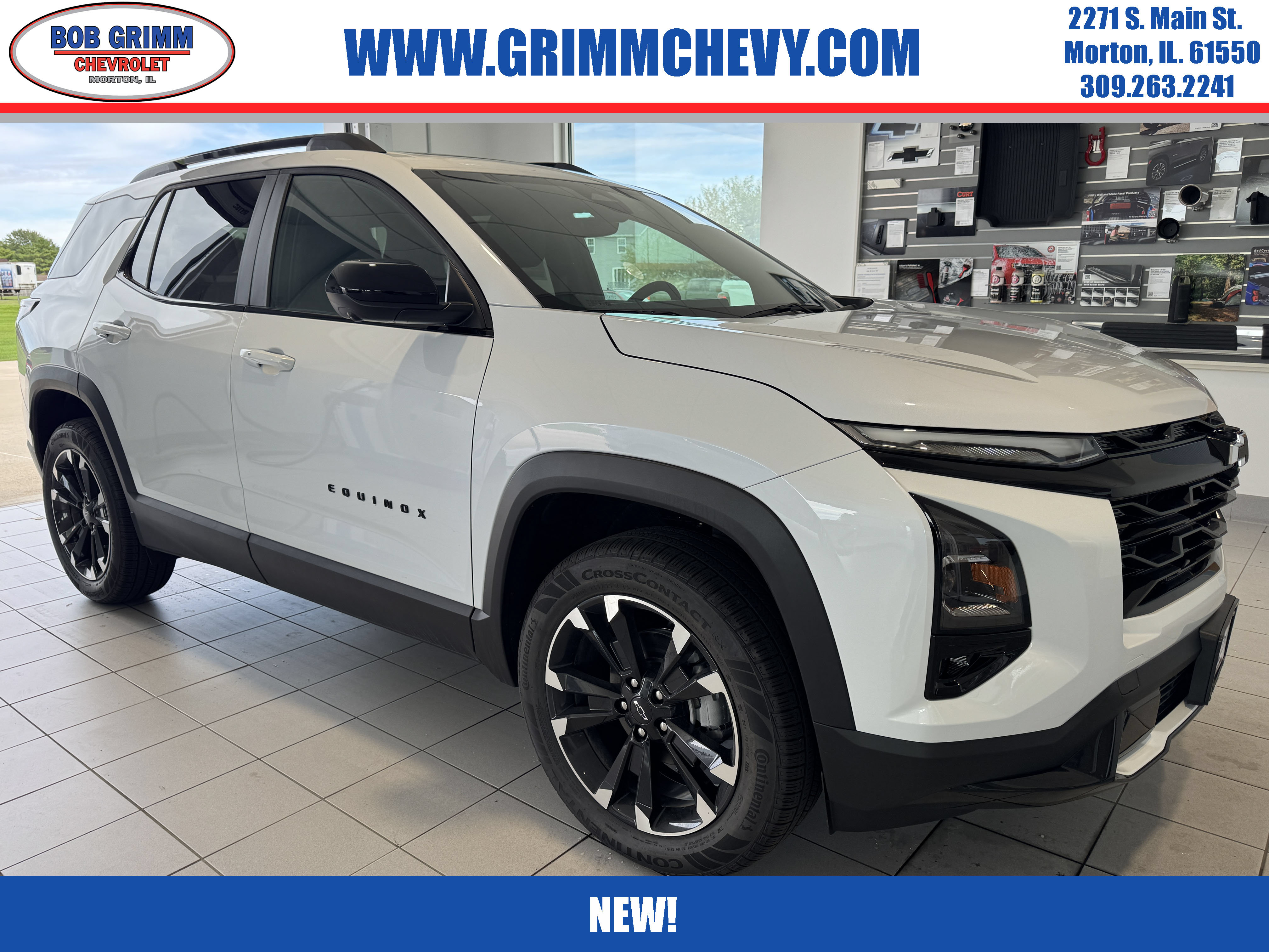 New 2027 Chevrolet Equinox RS w/ Safety and Technology Package AWD/4WD image 1