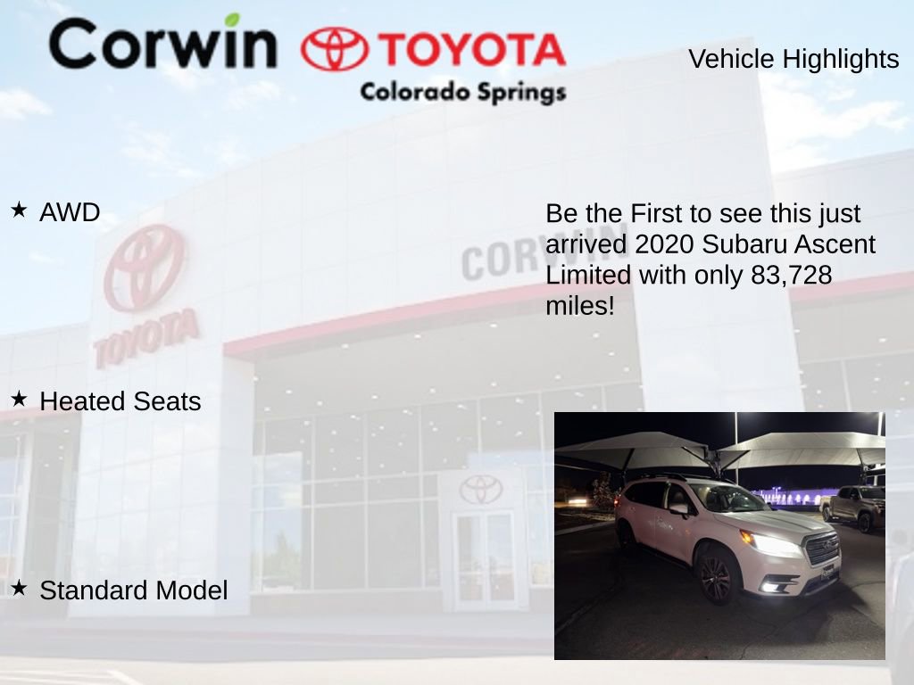 Used 2020 Subaru Ascent Limited image 4