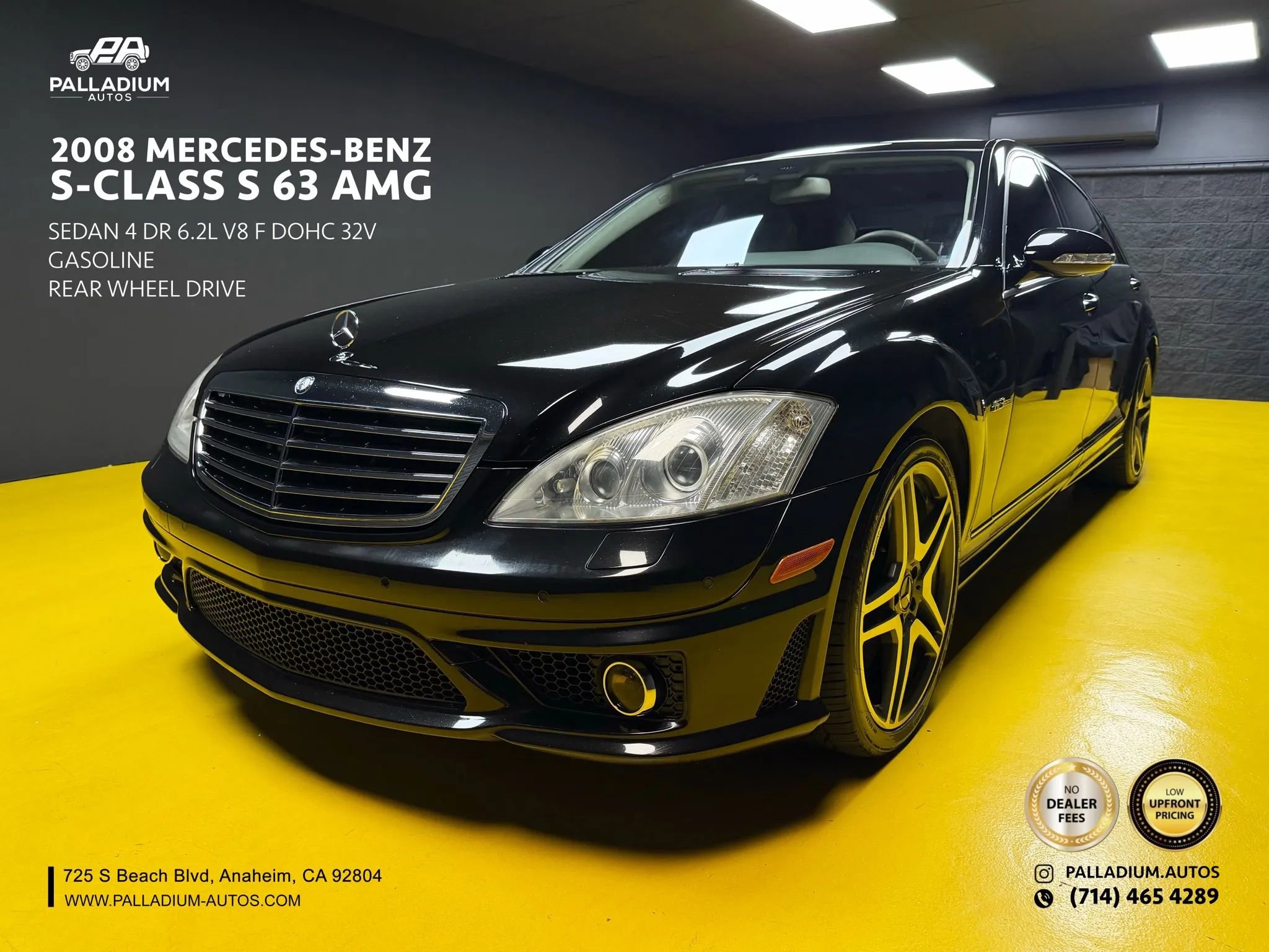 Used 2008 Mercedes-Benz S 63 AMG