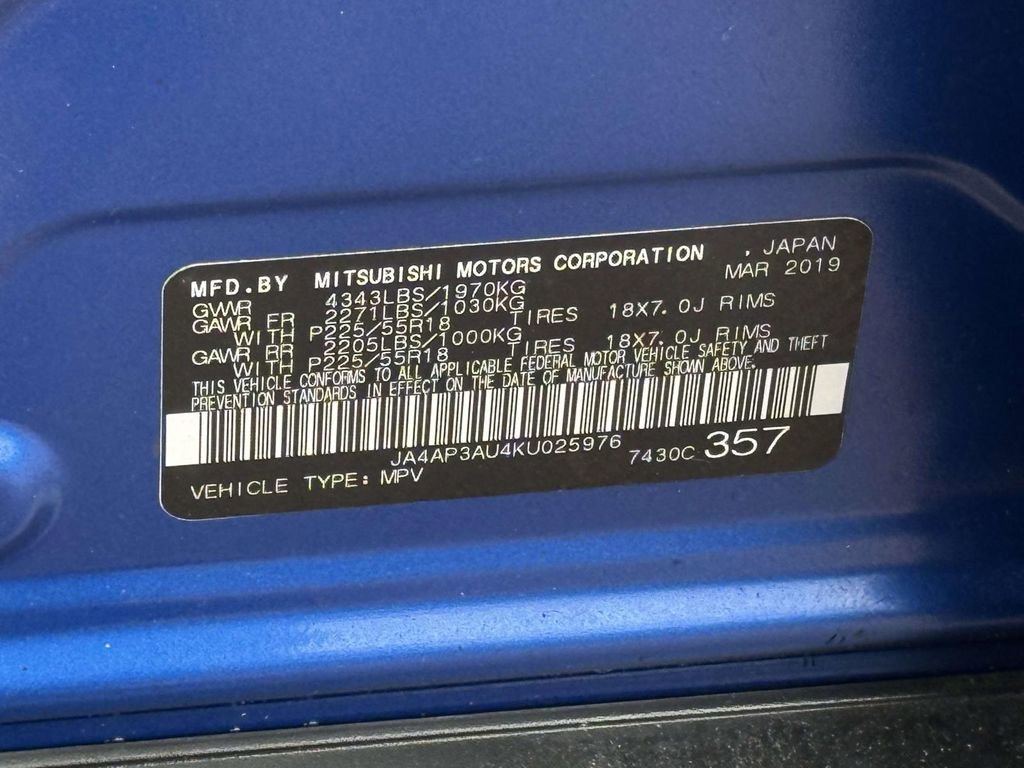 Used 2019 Mitsubishi Outlander Sport ES FWD image 25