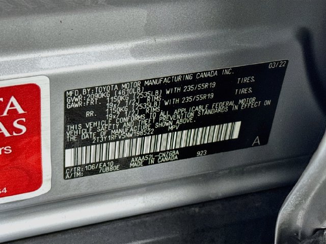 Used 2022 Toyota RAV4 Limited FWD image 37