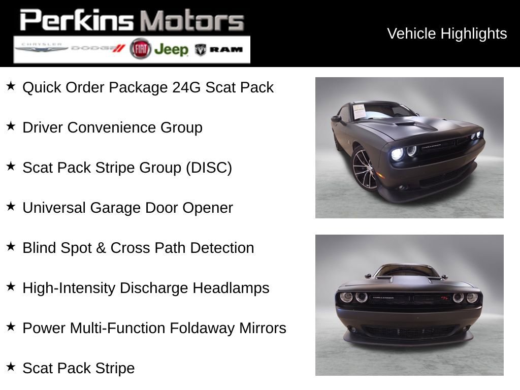 Used 2015 Dodge Challenger R/T Scat Pack w/ Scat Pack Stripe Group image 2