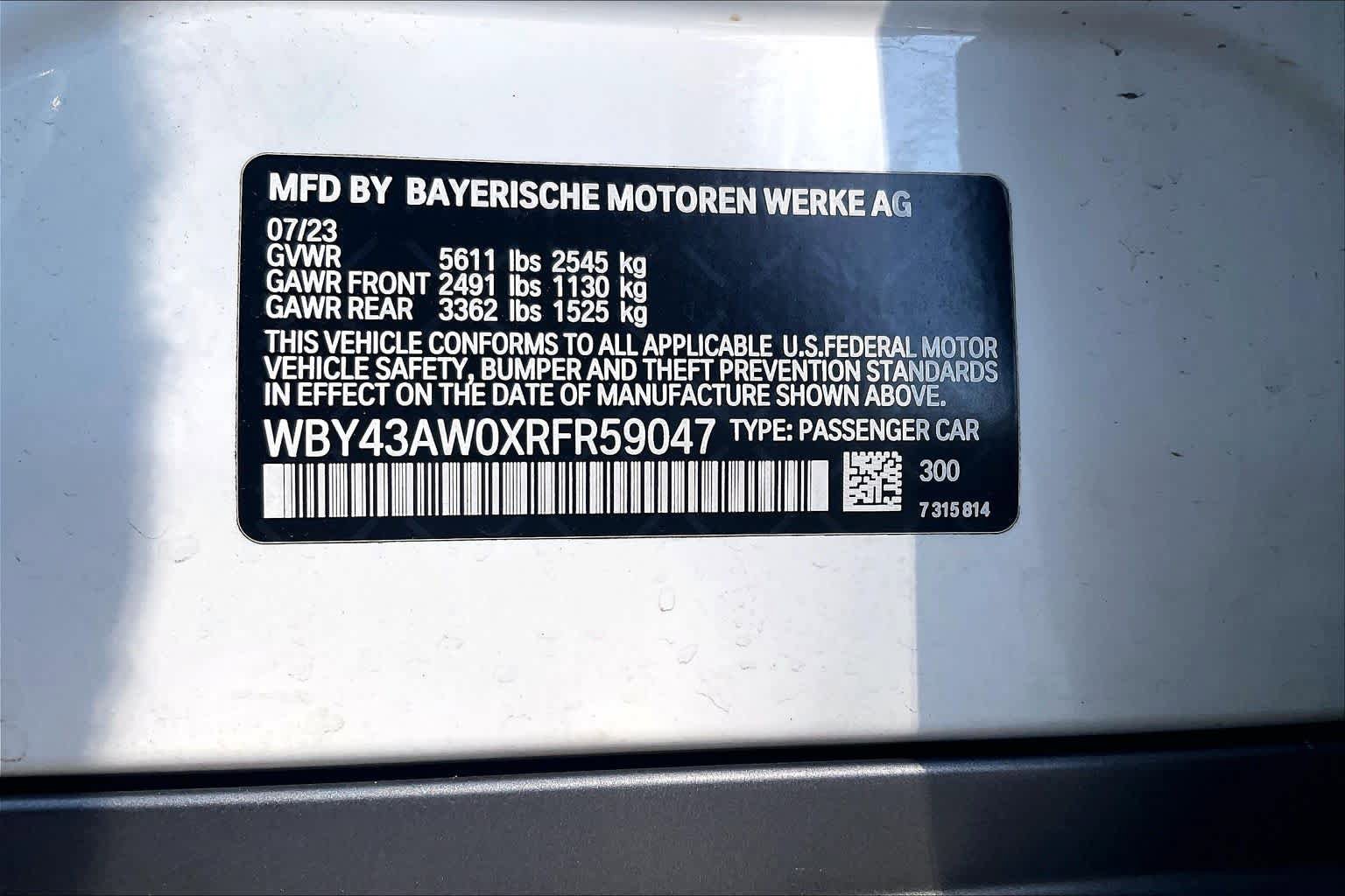 Certified 2024 BMW i4 eDrive35 w/ Convenience Package RWD image 36