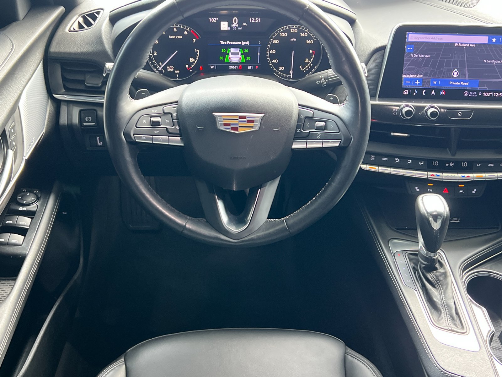 Certified 2024 Cadillac CT4 Luxury w/ Sun And Sound Package RWD image 14