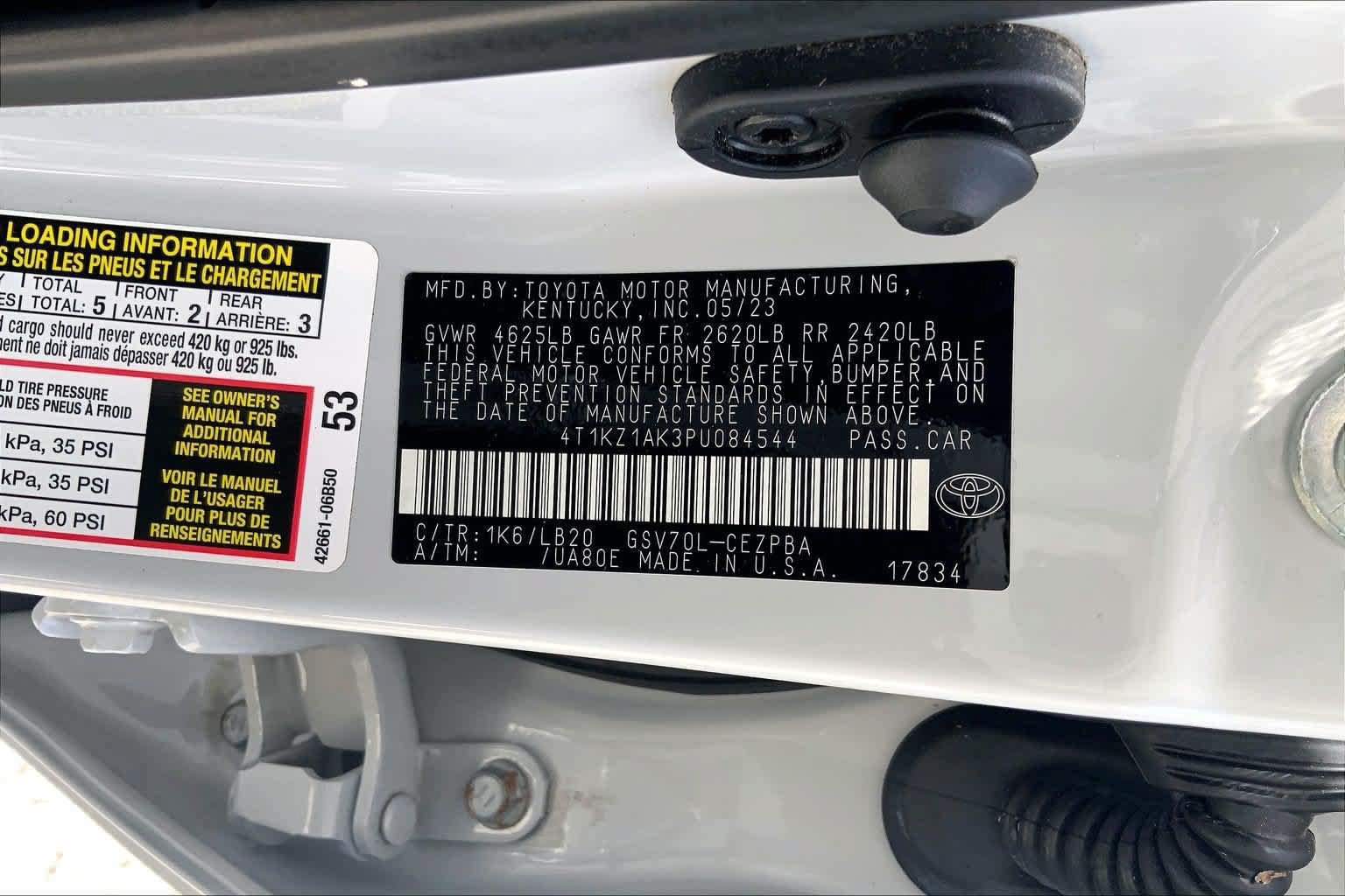 Used 2023 Toyota Camry XSE FWD image 20