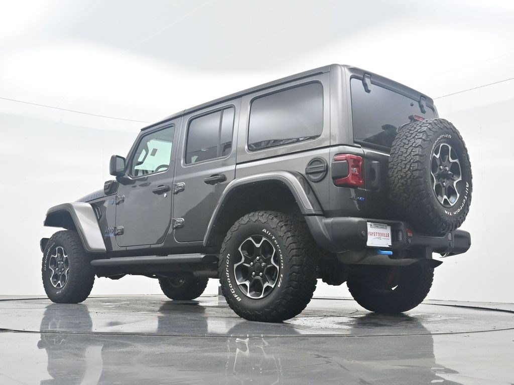 Used 2021 Jeep Wrangler Unlimited Rubicon 4xe w/ Steel Bumper Group AWD/4WD image 32