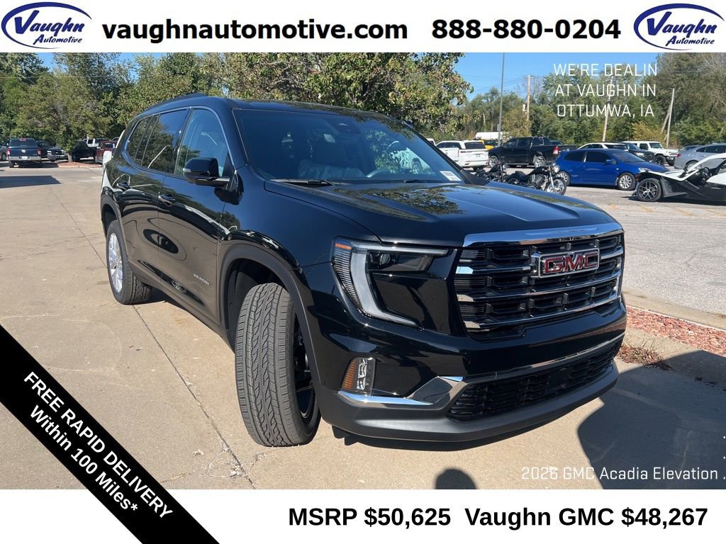 New 2026 GMC Acadia Elevation w/ Elevation Premium Package