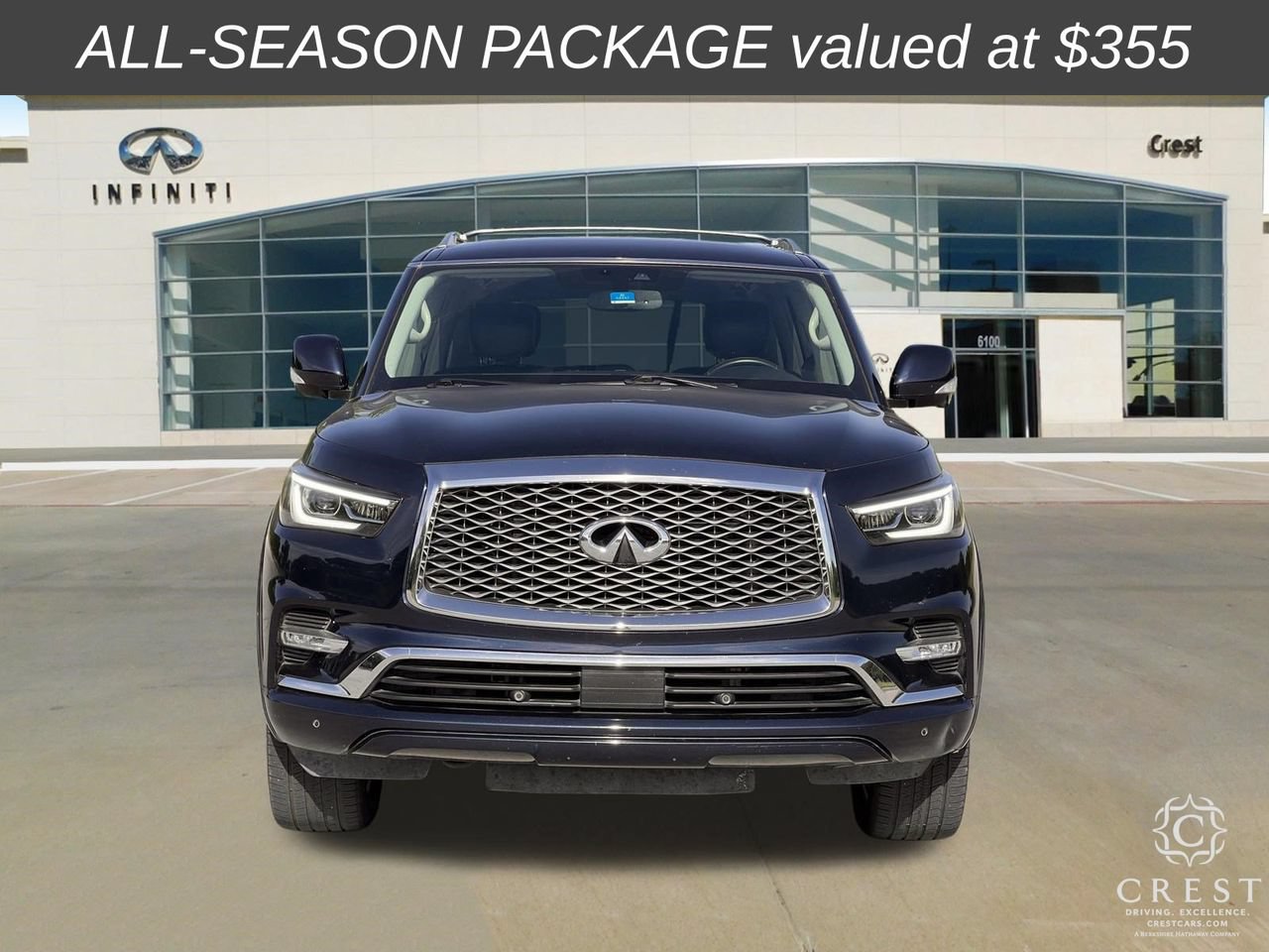 Used 2019 INFINITI QX80 Luxe w/ 22" Wheel Package RWD image 8