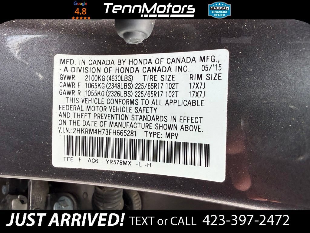 Used 2015 Honda CR-V EX-L image 27