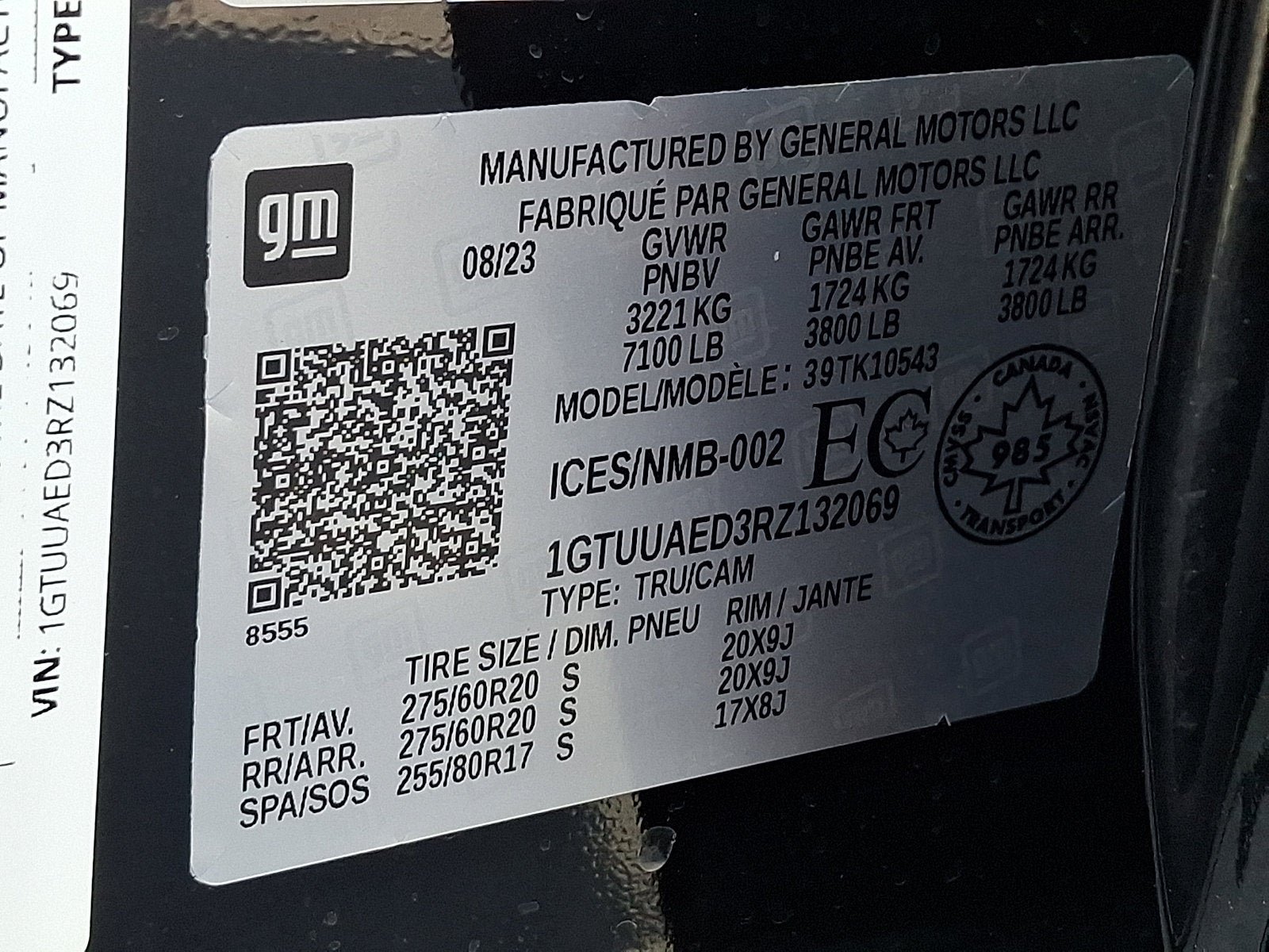 Used 2024 GMC Sierra 1500 Pro w/ Graphite Edition AWD/4WD image 24