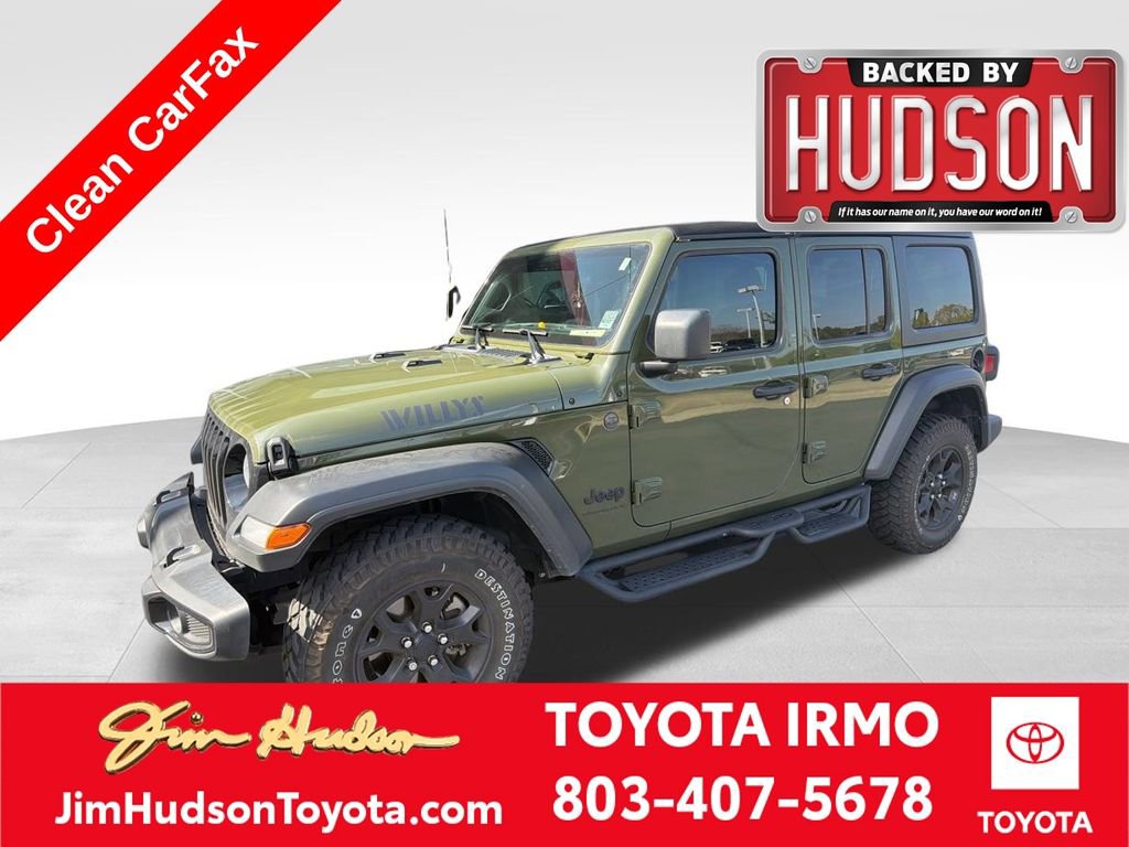 Used 2023 Jeep Wrangler Sport image 1