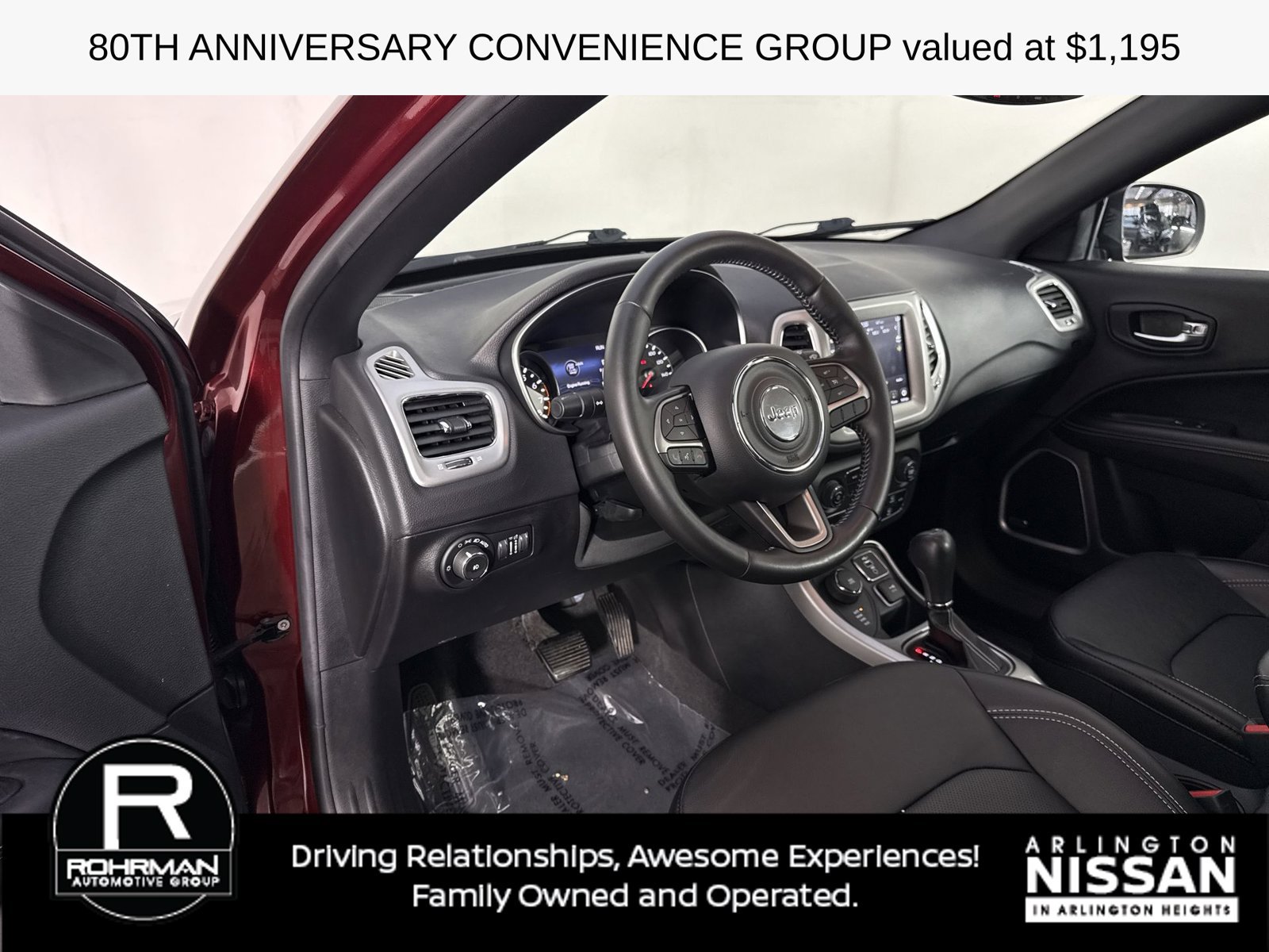 Used 2021 Jeep Compass Latitude w/ Sun and Sound Group AWD/4WD image 5