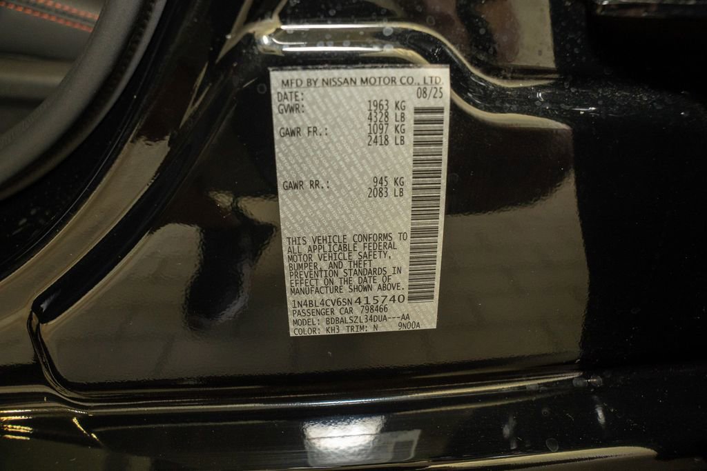 New 2025 Nissan Altima 2.5 SR image 21