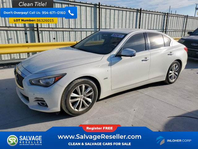 Used 2016 INFINITI Q50 Premium w/ Driver Assistance Package