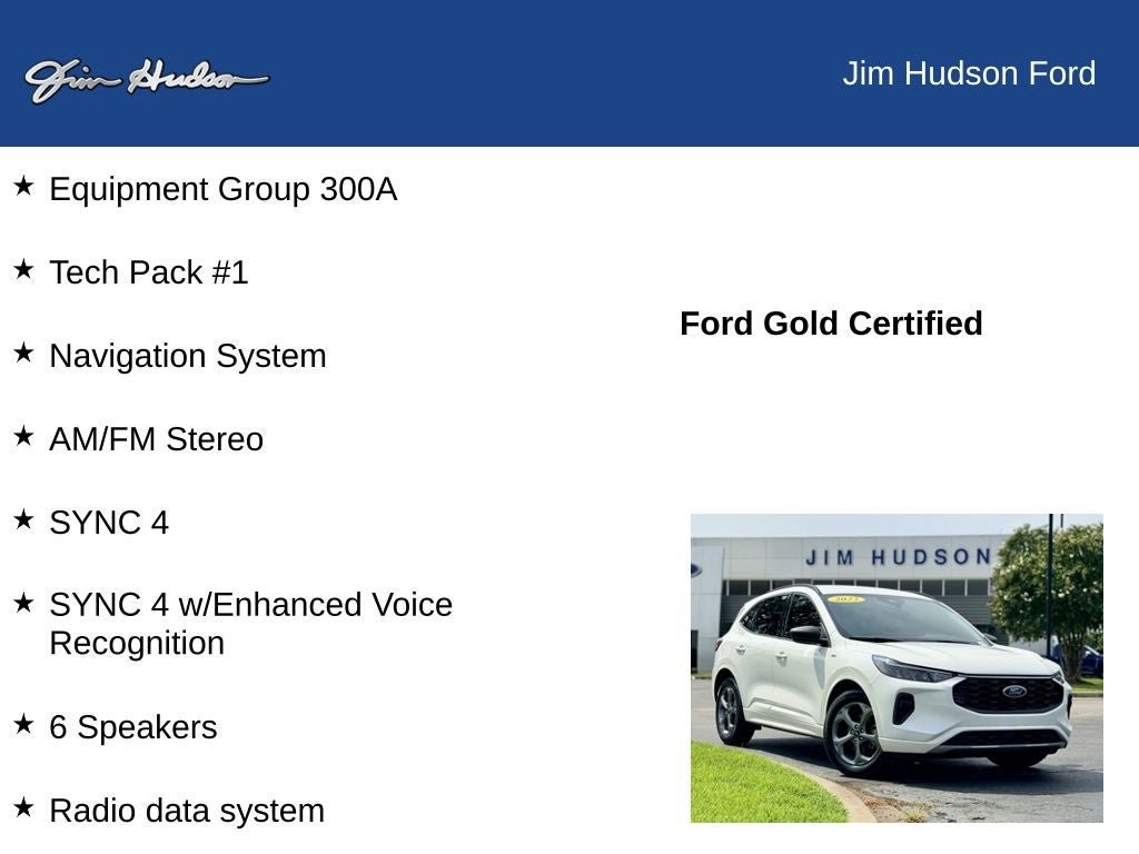 Certified 2023 Ford Escape ST-Line w/ Tech Pack #1 FWD image 12
