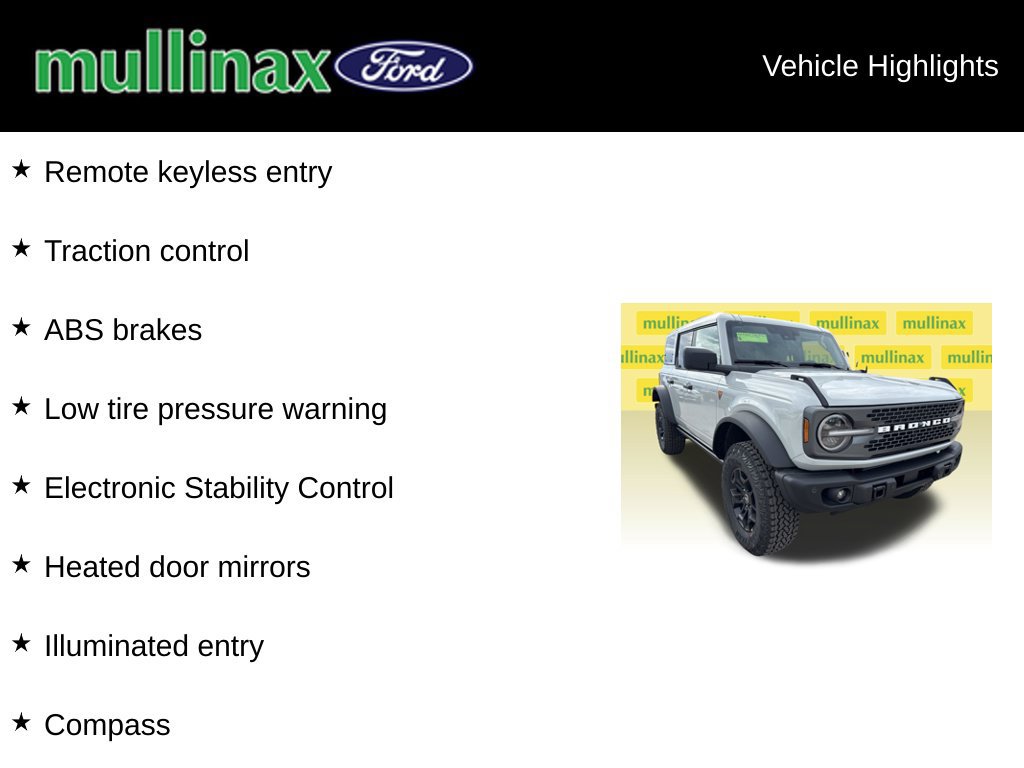 New 2026 Ford Bronco Badlands AWD/4WD image 15