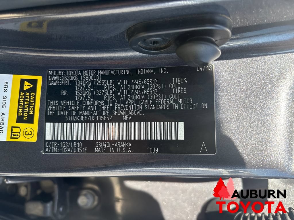 Used 2013 Toyota Highlander SE FWD image 27