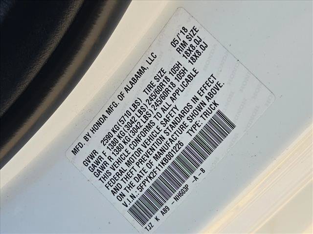 Used 2019 Honda Ridgeline Sport image 23