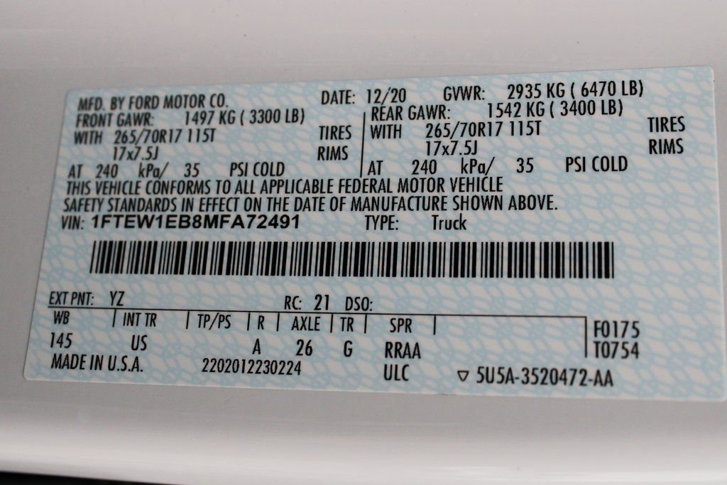 Used 2021 Ford F150 XLT AWD/4WD image 41