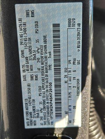 New 2025 Ford F150 STX w/ Equipment Group 200A image 17