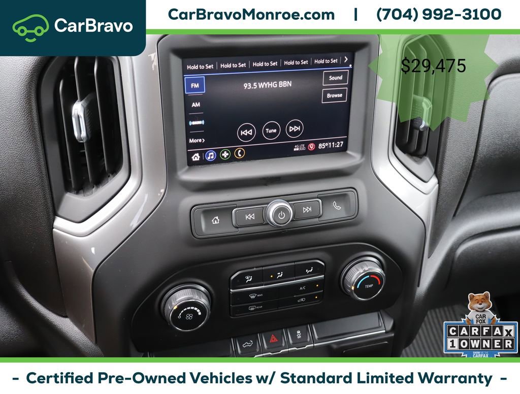 Certified 2020 Chevrolet Silverado 1500 Custom w/ Custom Value Package AWD/4WD image 31