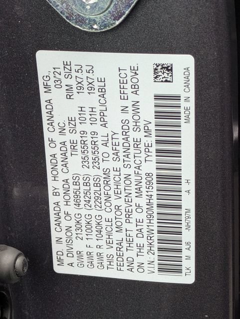 Used 2021 Honda CR-V Touring image 29