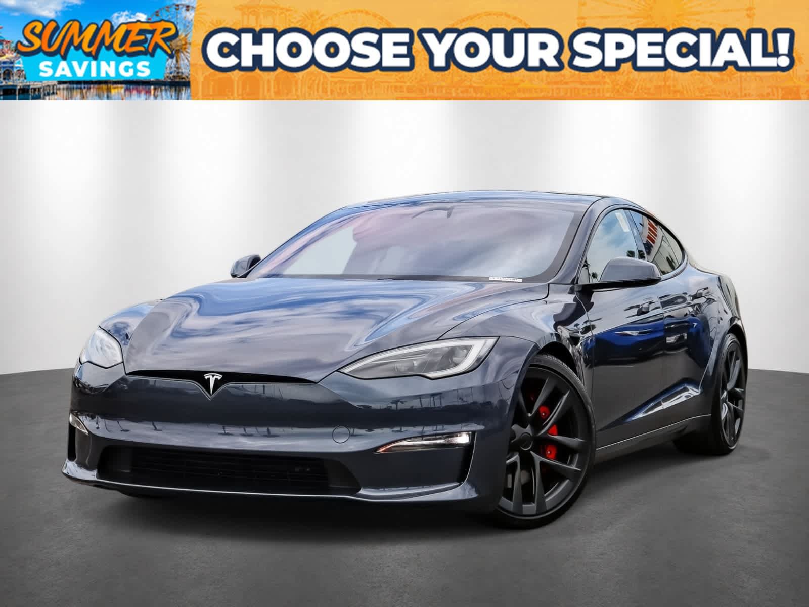 Used 2023 Tesla Model S Plaid AWD/4WD image 1