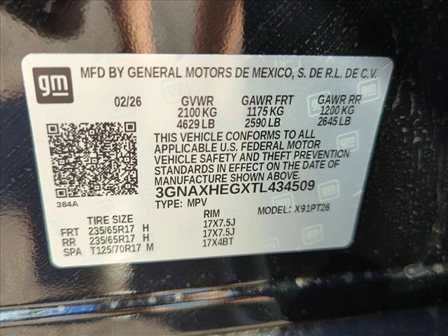 New 2026 Chevrolet Equinox LT w/ Safety and Technology Package image 17