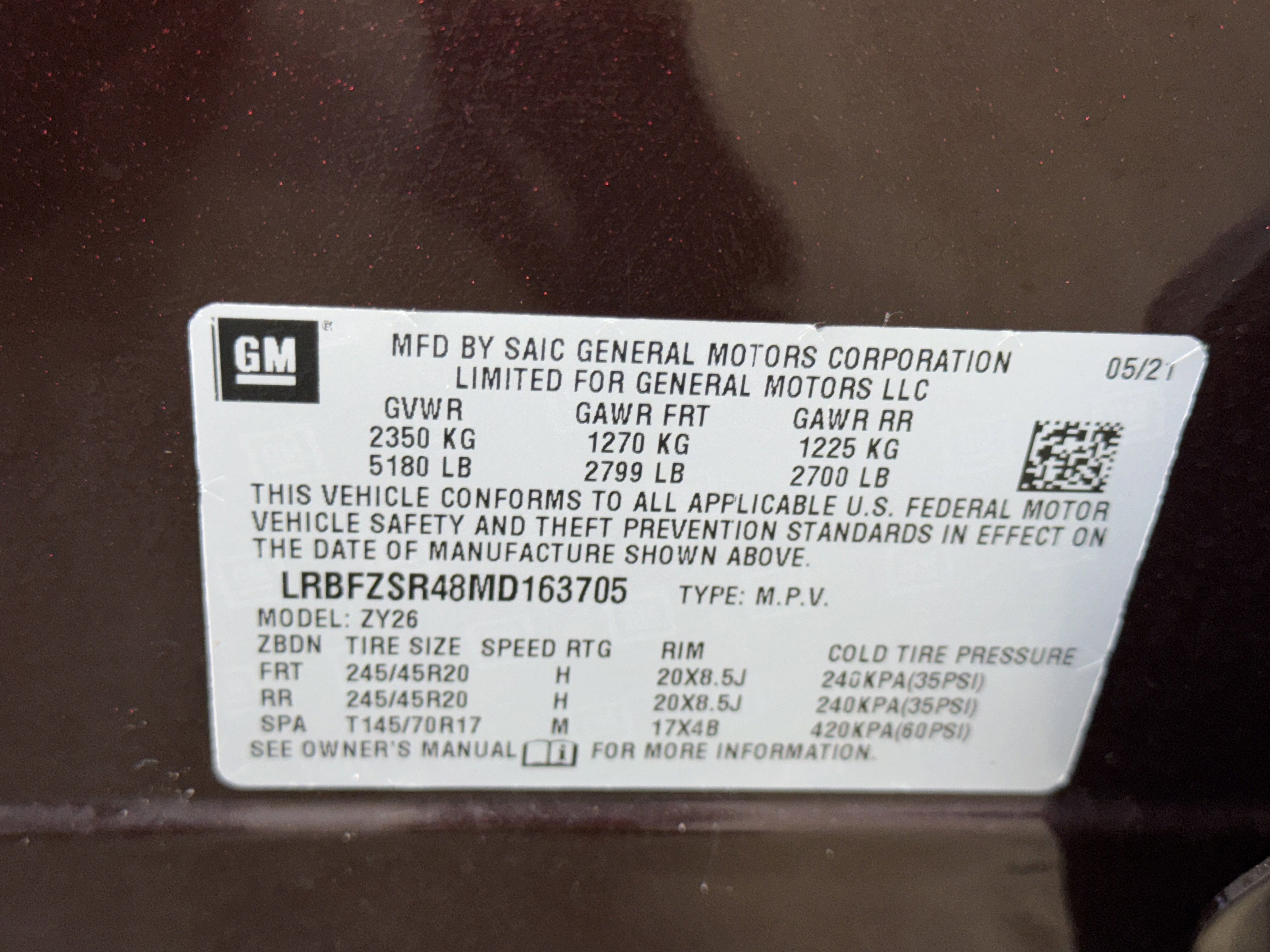 Used 2021 Buick Envision Avenir image 38