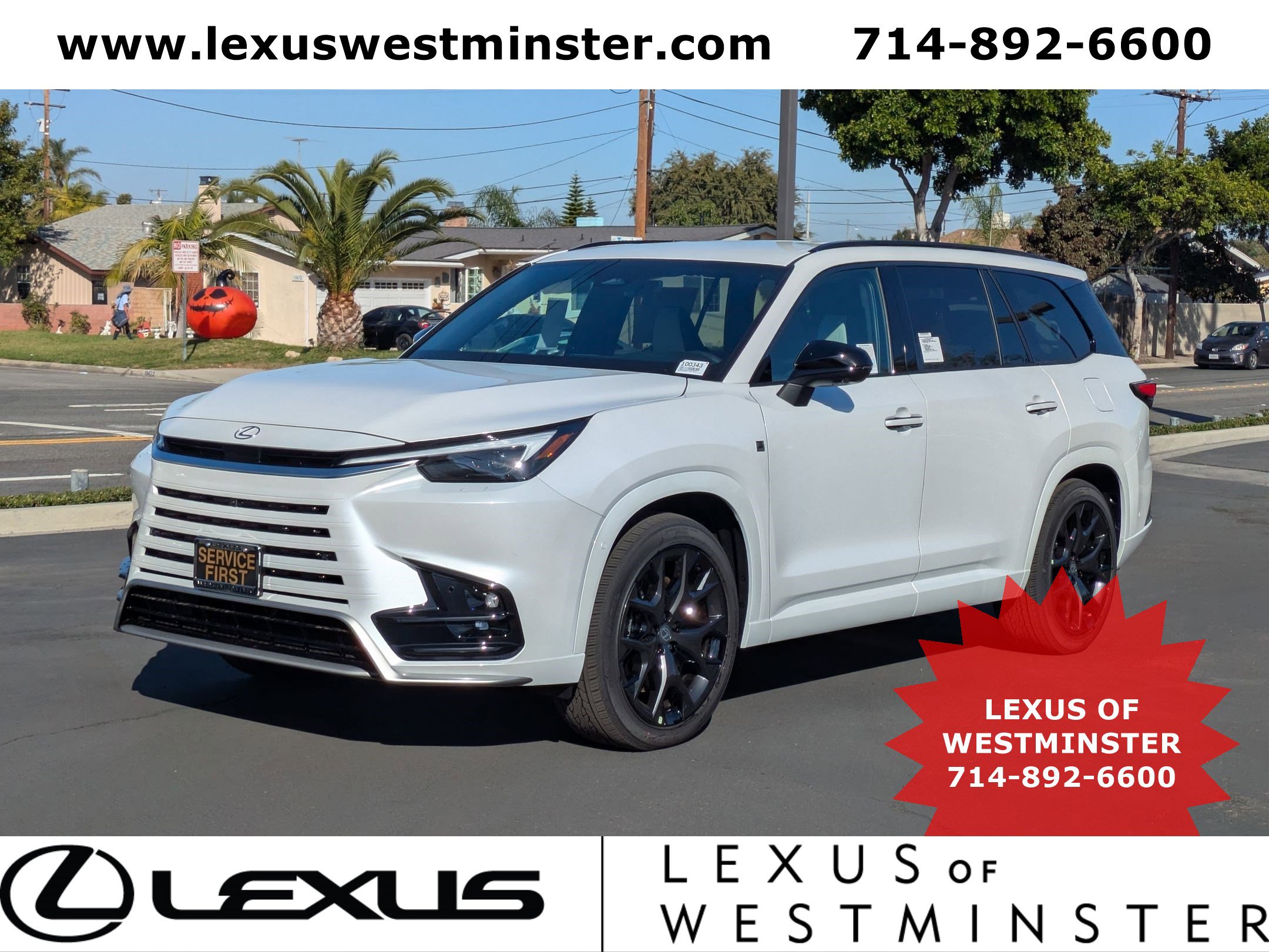 New 2026 Lexus TX 500h AWD image 1