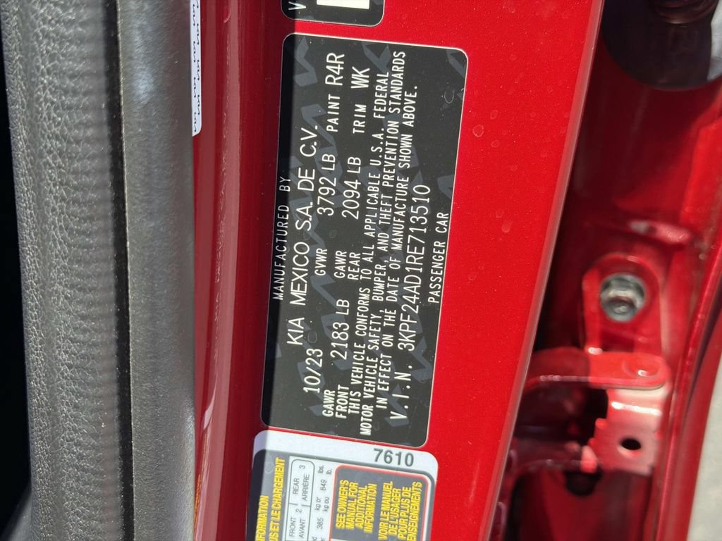Used 2024 Kia Forte LXS FWD image 28