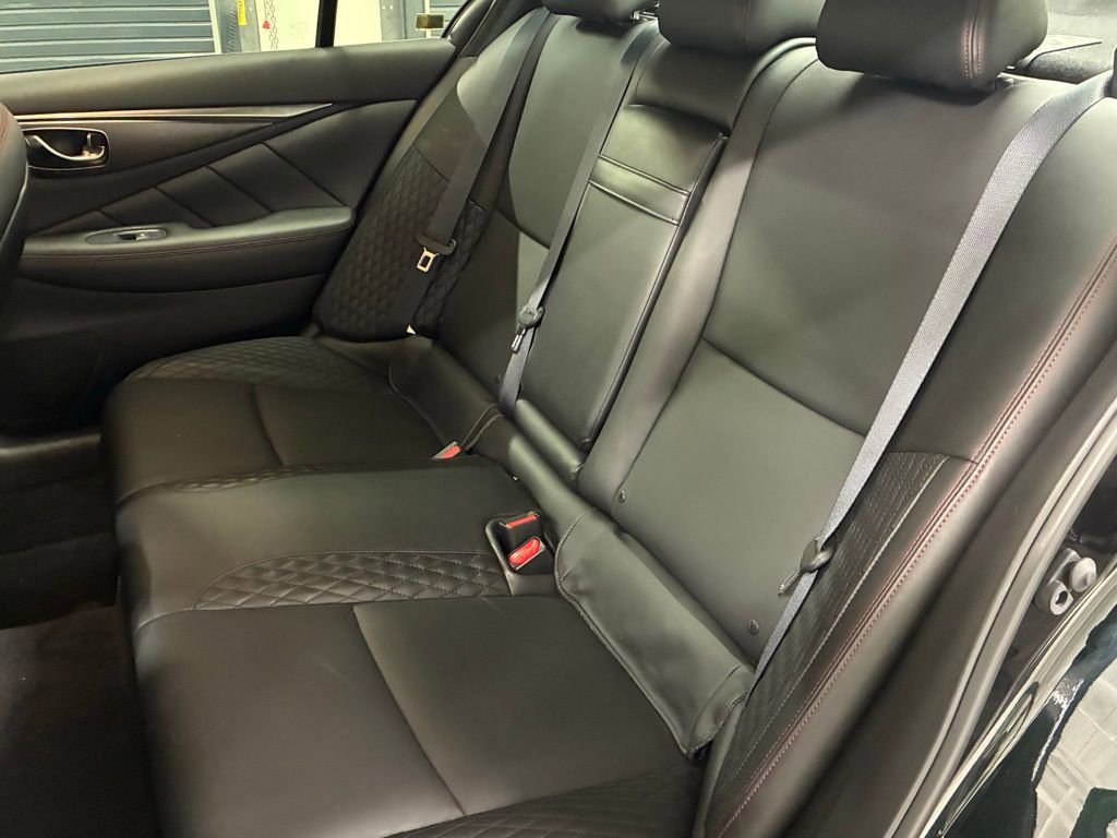 Used 2024 INFINITI Q50 Red Sport 400 w/ Black Opal Edition RWD image 28
