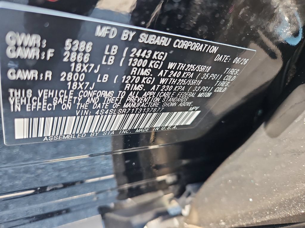New 2026 Subaru Forester Touring AWD/4WD image 24