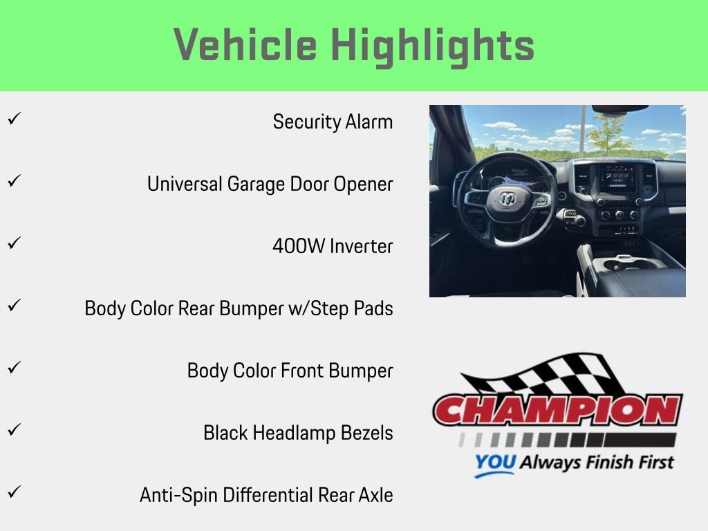 Used 2020 RAM 1500 Big Horn AWD/4WD image 18