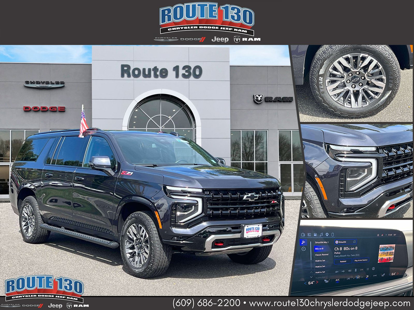 Used 2025 Chevrolet Suburban Z71 w/ Comfort Package AWD/4WD image 1