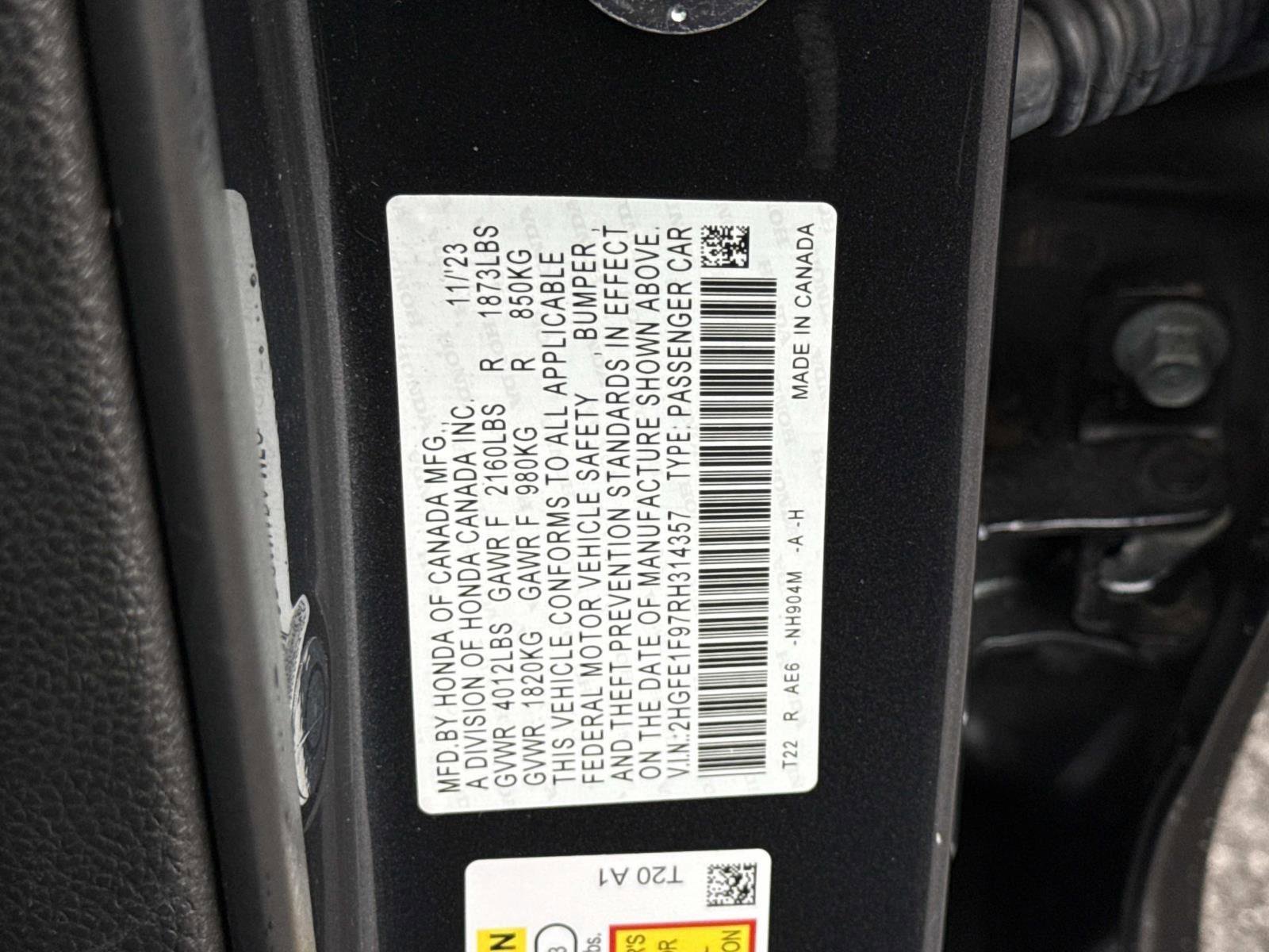 Used 2024 Honda Civic Touring image 31