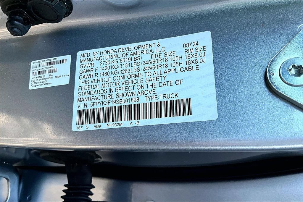 Used 2025 Honda Ridgeline Sport image 16