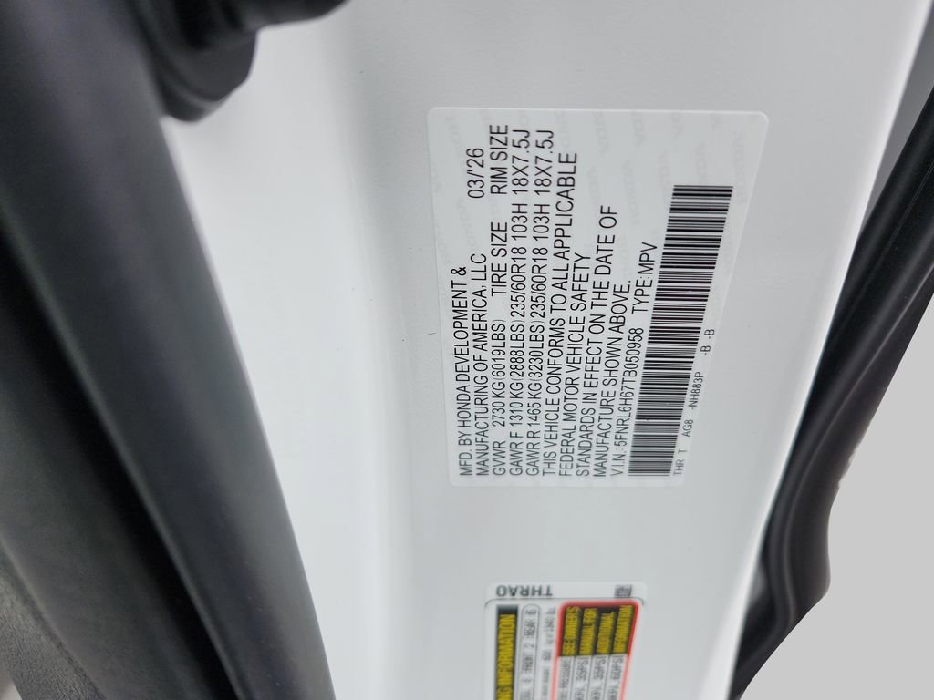 New 2026 Honda Odyssey EX-L image 34