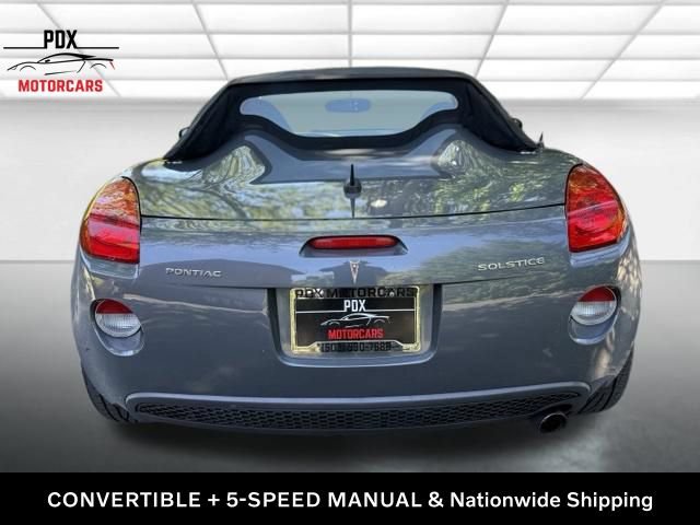 Used 2008 Pontiac Solstice Convertible w/ Preferred Package RWD image 3