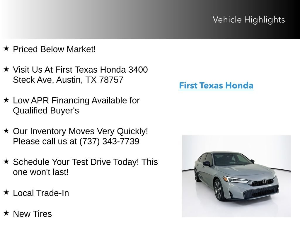 Used 2026 Honda Civic Sport Touring image 10