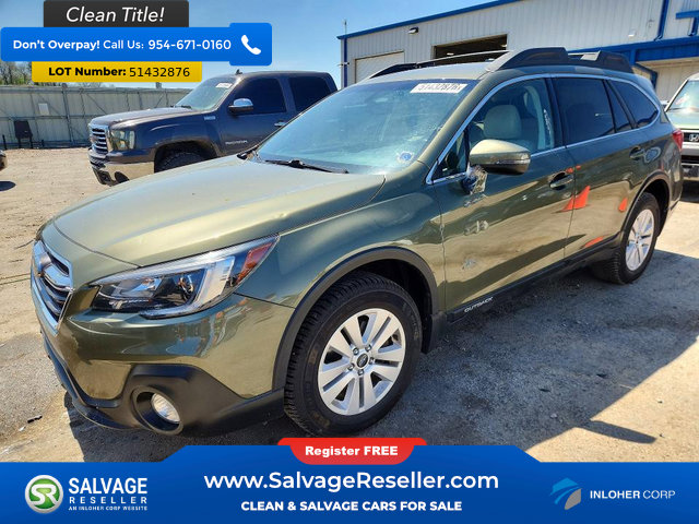 Used 2018 Subaru Outback 2.5i Premium AWD/4WD image 1