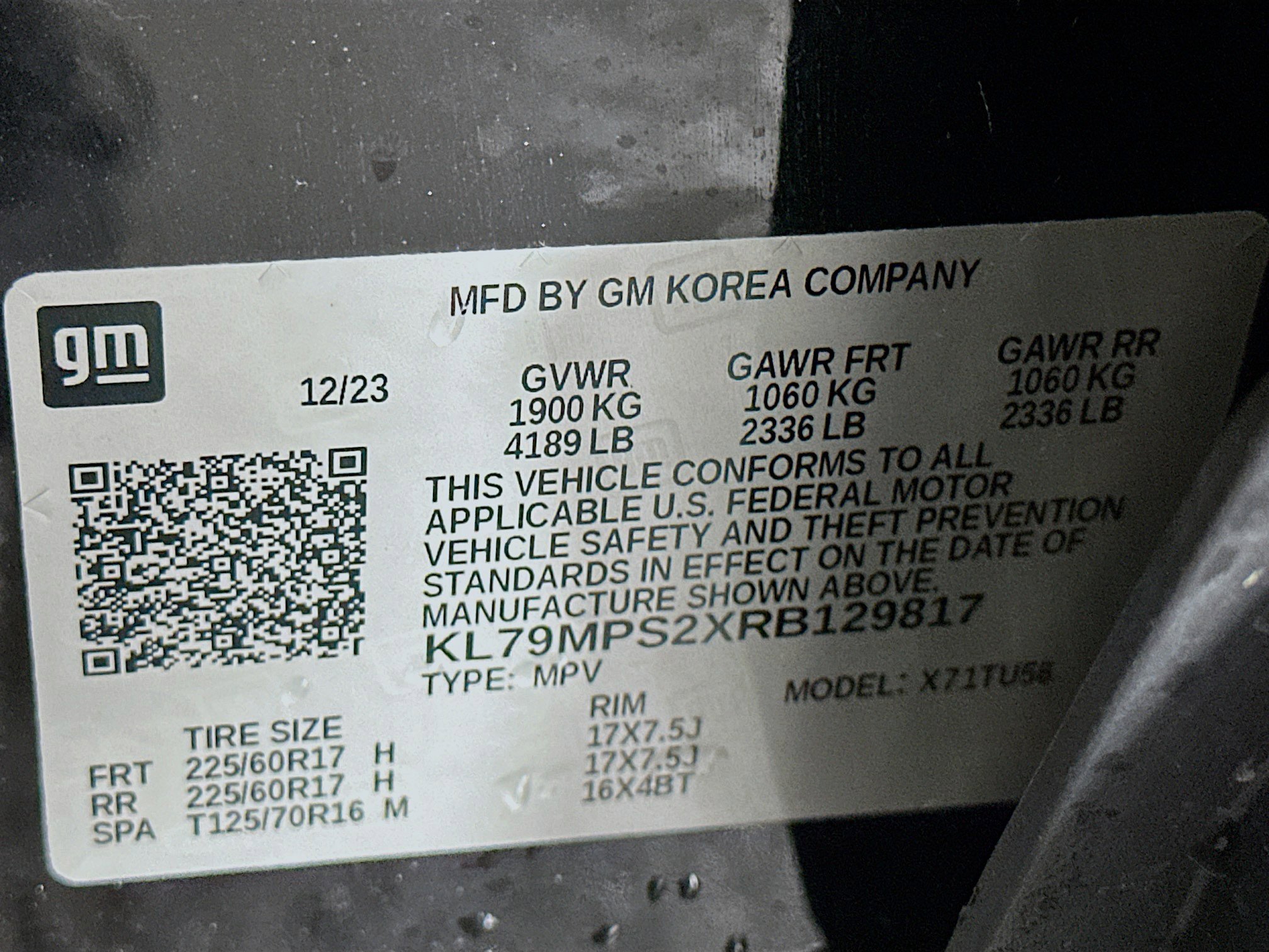 Used 2024 Chevrolet TrailBlazer LT w/ Convenience Package image 12