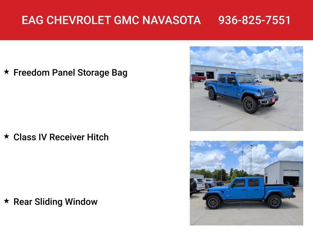 Used 2022 Jeep Gladiator Overland w/ LED Lighting Group AWD/4WD image 16